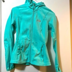 North Face Zip Up Fleece with Hood